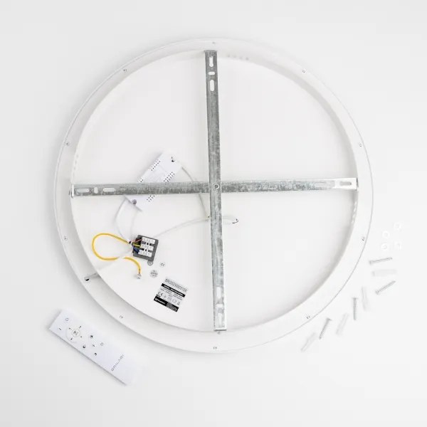 Brilagi - Plafonieră LED dimabilă FALCON SLIM, 42 W, 230 V, diametru 50 cm, albă + telecomandă