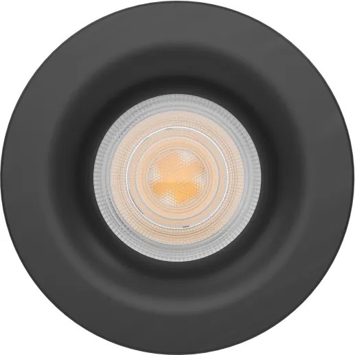 Eglo 902273 - Plafonieră LED pentru baie SALABATE, 4,9 W, 230 V, Ø 8,8 cm, IP65, negru