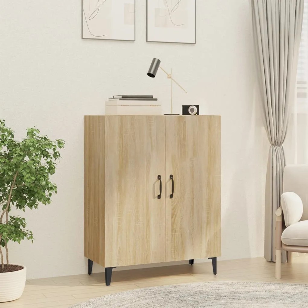 vidaXL Servantă, stejar sonoma, 70x34x90 cm, lemn prelucrat