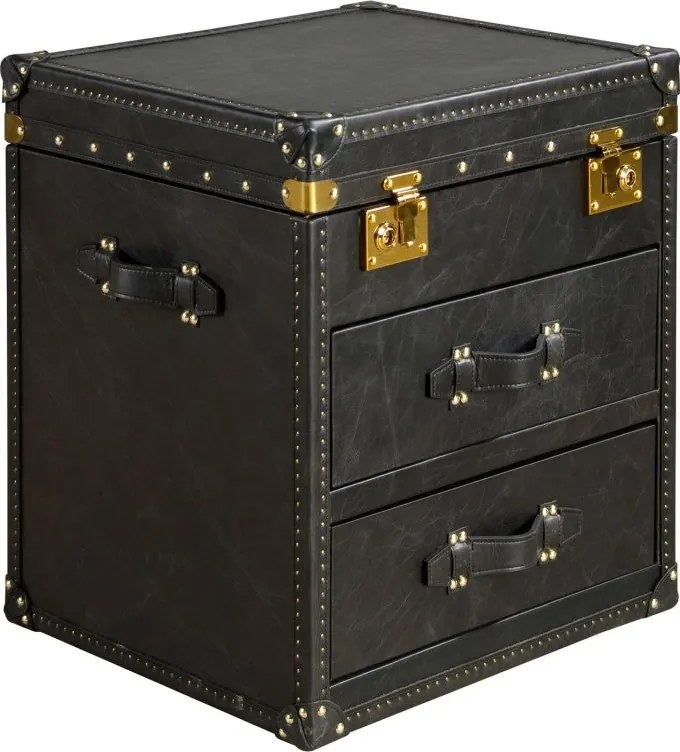 Cufar LUX design italian Black leather