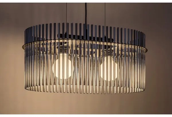 Lustră pe cablu Rabalux 72262 INESA 2xE27/40W/230V