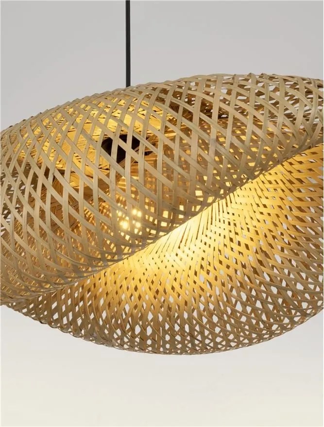 Lustra bambus design natural ADALINE NVL-9586540