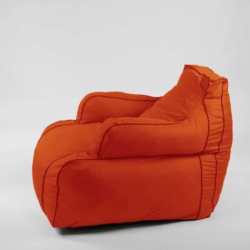 Fotoliu Player Mini Pufrelax, Material Impermeabil - Neon Orange