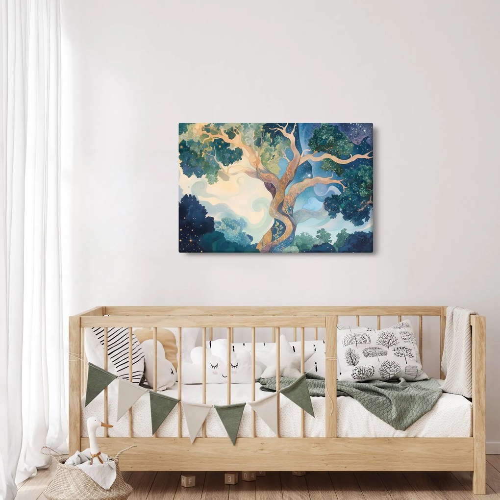 Tablou – Arbore cosmic (90x60 cm)