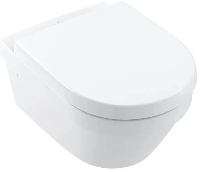 Villeroy & Boch 4694HRR1 - Vas WC suspendat ARCHITECTURA cu capac SoftClose, ceramică/albă