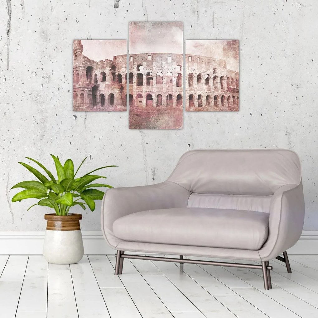 Tablou - Carte poștală de epocă a orașului N⁰2 (90x60 cm)