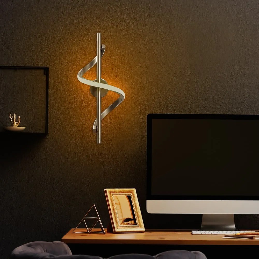 Aplică de perete aurie LED ø 7 cm Likma – Opviq lights