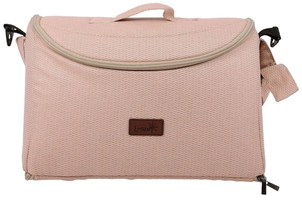Carucior 2 in 1 reversibil, compact și pliabil, cu geanta inclusa, 0-36 luni - CPC-64-crem