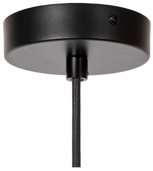 Lustră pe cablu Lucide 45494/16/65 JOANET 1xE27/40W/230V negru