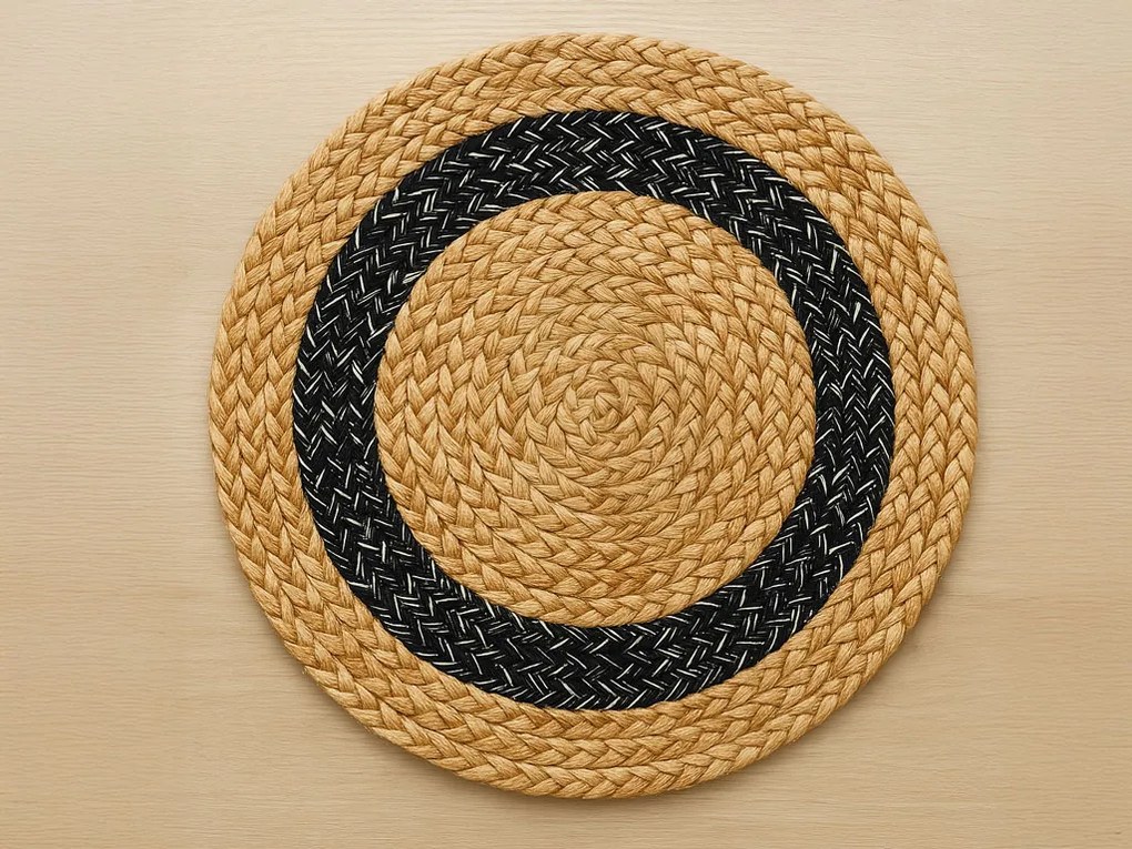 Set de suporturi de masa din iuta GOOD MOOD 38 cm, 4 bucati