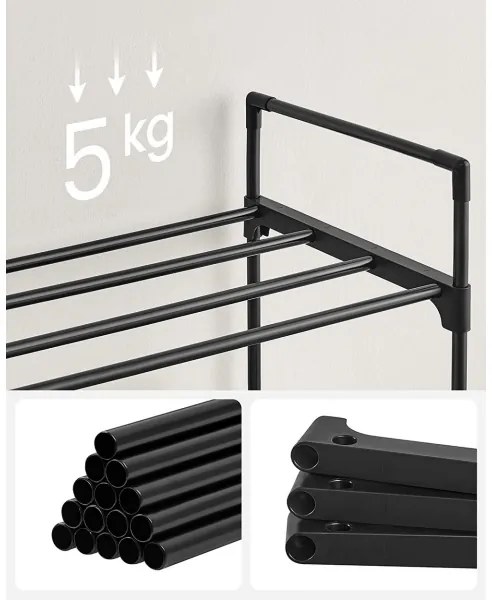 Pantofar ALVORO negru