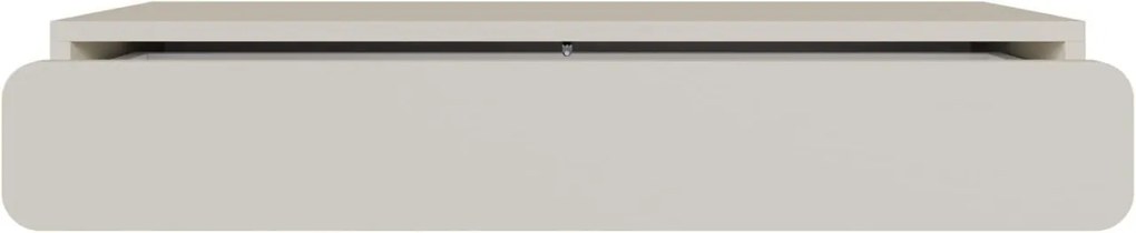 MAC3 - Masuta Consola suspendata crem, 90 / 110 cm, masa de toaleta cu 1 / 2 sertar(e), cosmetica machiaj, vanity