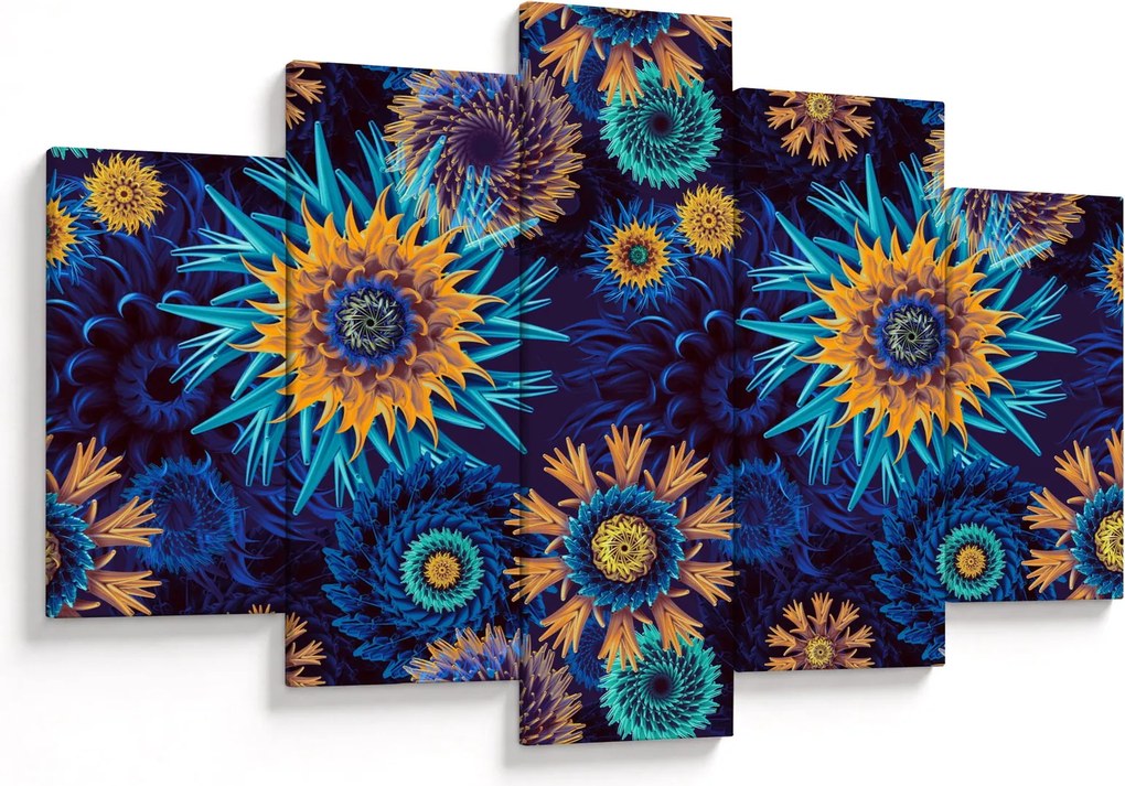 Tablou - 3D flori (150x105 cm)
