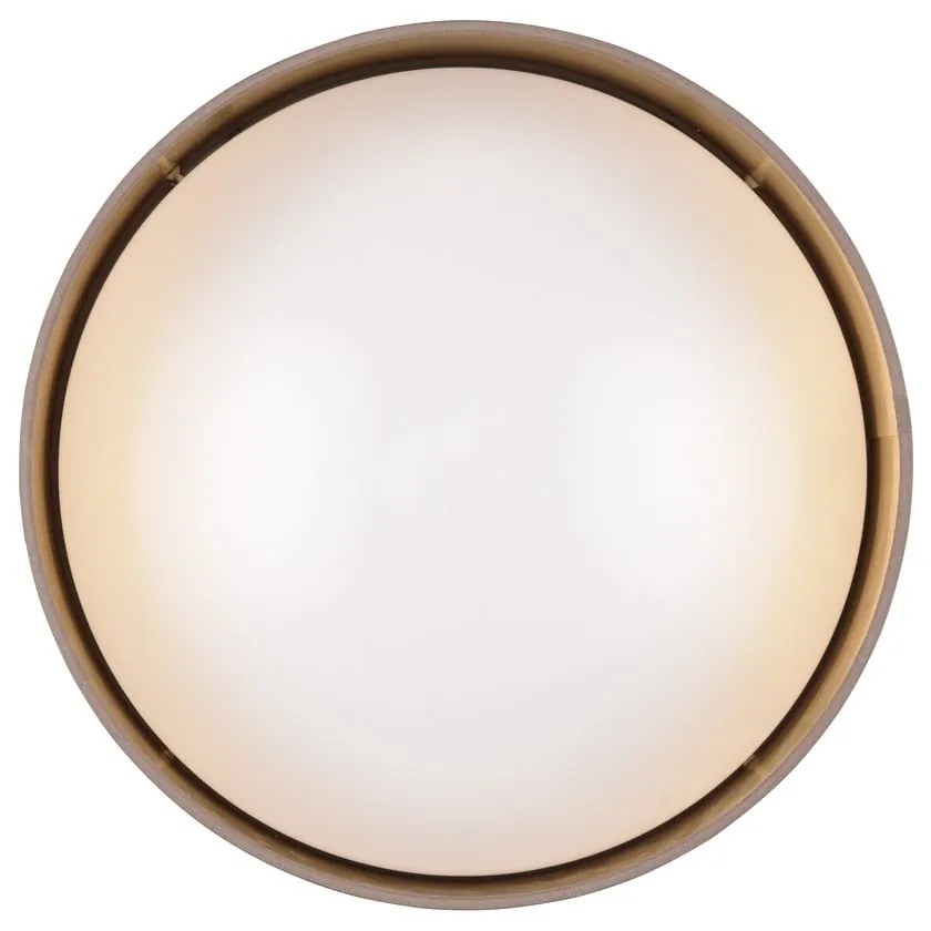 Plafonieră maro deschis LED ø 30 cm Locarno – Trio