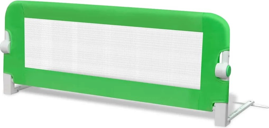 vidaXL Balustradă de siguranță pentru pat de copil, verde, 102x42 cm
