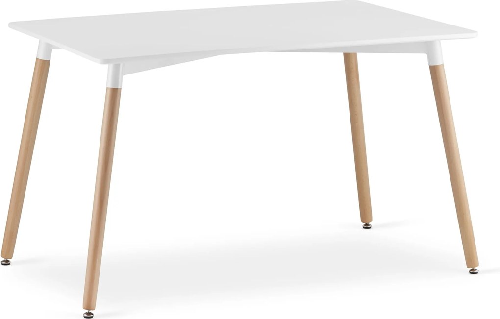 OFERTA Masă de dining albă ADRIA 120x80 cm Calitate II