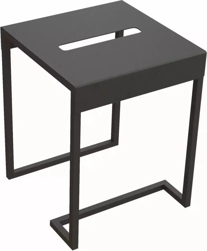 Scaun baie Deante Mokko negru
