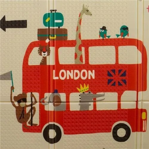 Covor de joacă multifuncțional PlayTo London , 200 x 150 cm