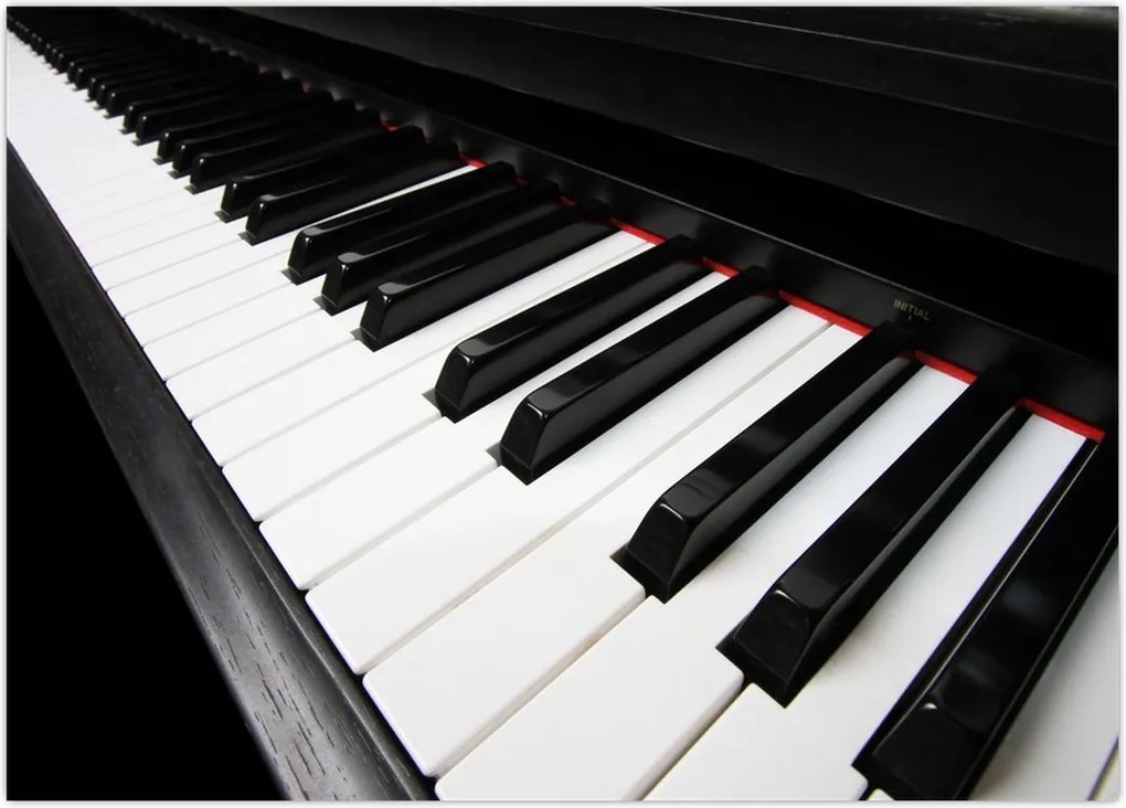 Tablou ccu clapele de pian (70x50 cm)