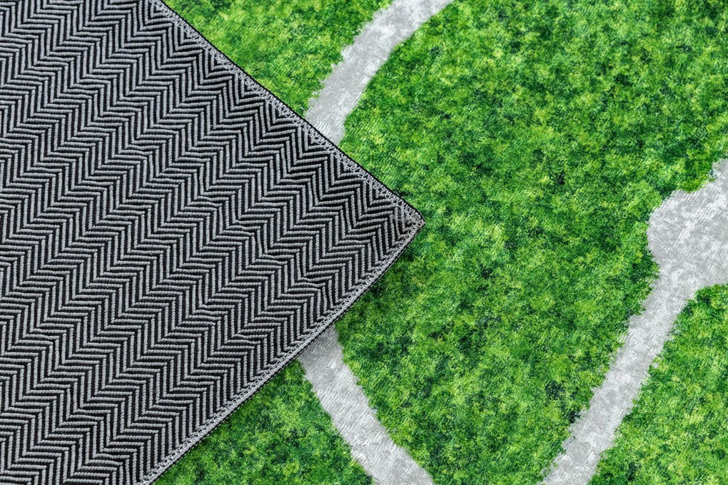 BAMBINO 58690 covor lavabil Teren, fotbal pentru copii anti-alunecare - verde