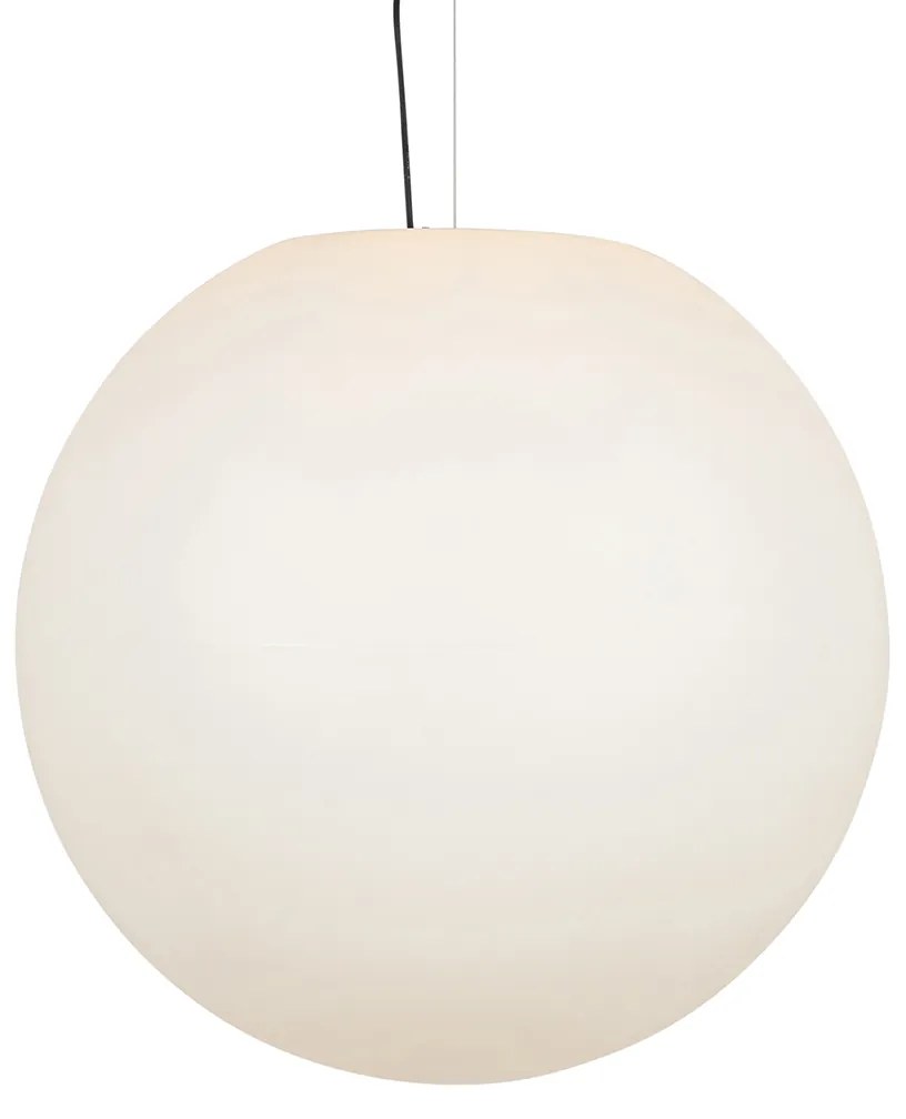 Lampă modernă suspendată pentru exterior alb 77 cm IP65 - Nura