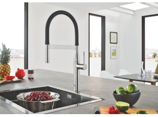 GROHE 30294DC0 - Baterie pentru chiuvetă ESSENCE, din oțel inoxidabil