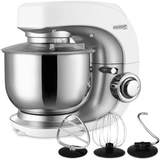 Deuba Robot de bucatarie Noblesse 4.5L - argintiu