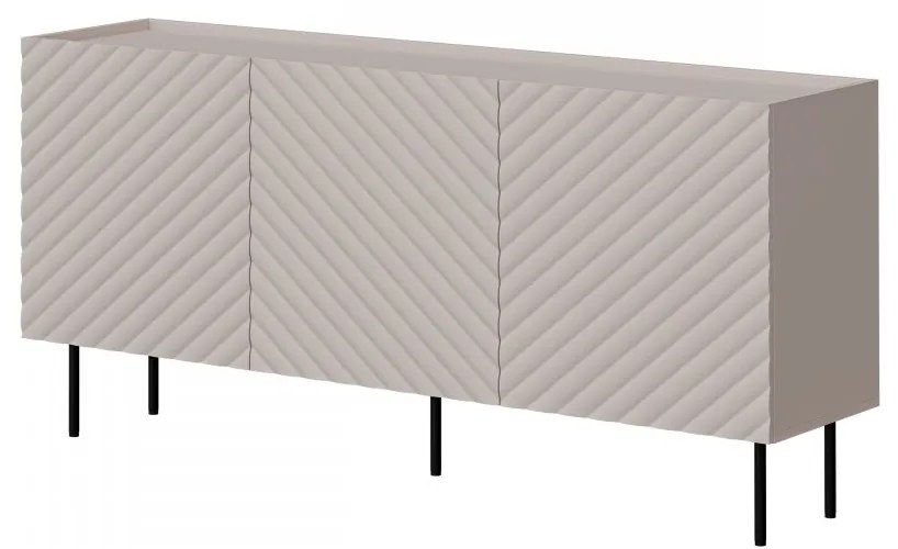 Dulap Grotzi 165 3D (Cașmir + Negru) . Promo -17%. 1105922