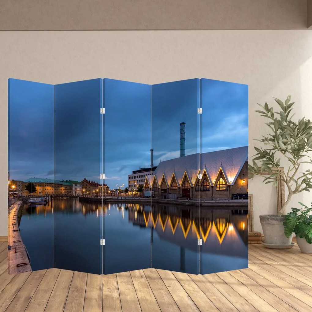 Paravan - Canalul - Göteborg (210x170 cm)
