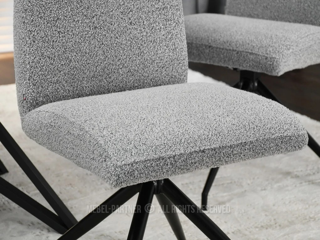 Scaun Neil (gri + negru). Promo -13%. 1111209