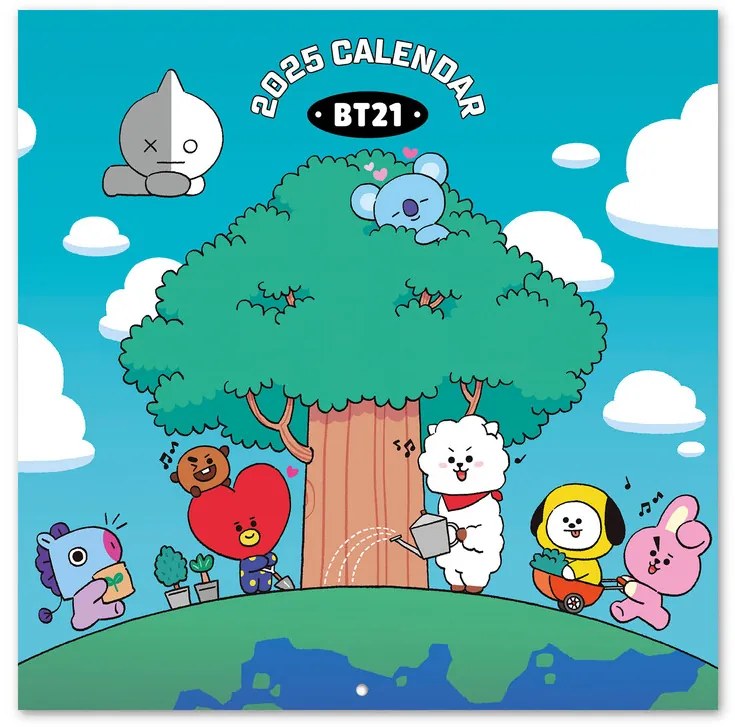 Calendar 2025 BT21