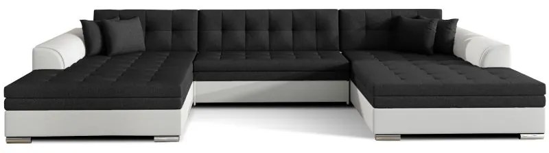 Colțar Vento 355cm negru
