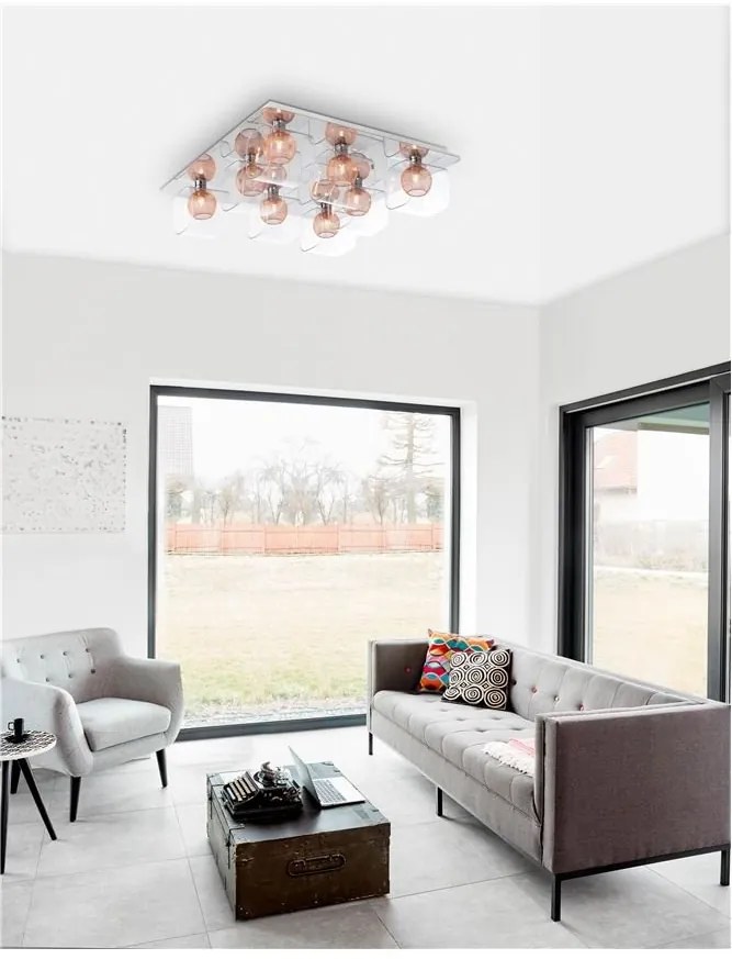 Lustra aplicata design modern Cecelia