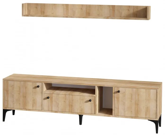 Ansamblu Comoda TV Grega Oak