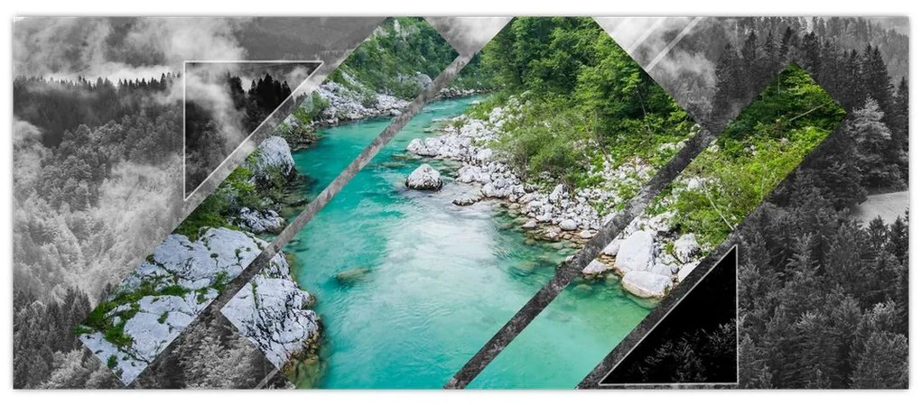 Tablou - Natura sălbatică (120x50 cm)