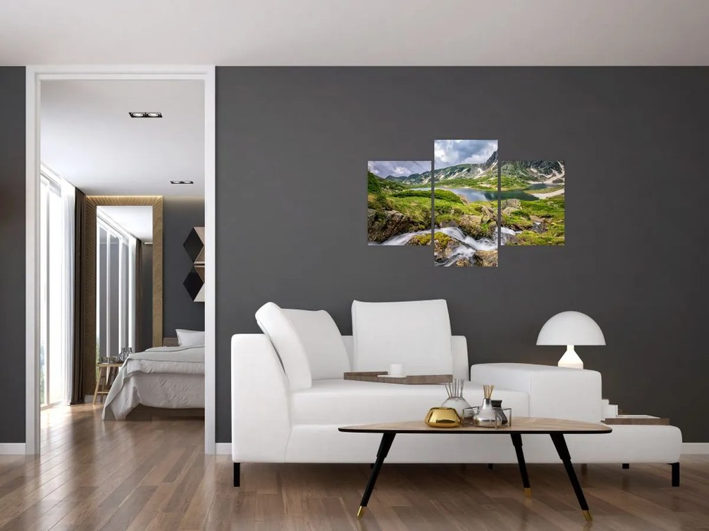 Tablou - Vedere la Muntele Rila (90x60 cm)