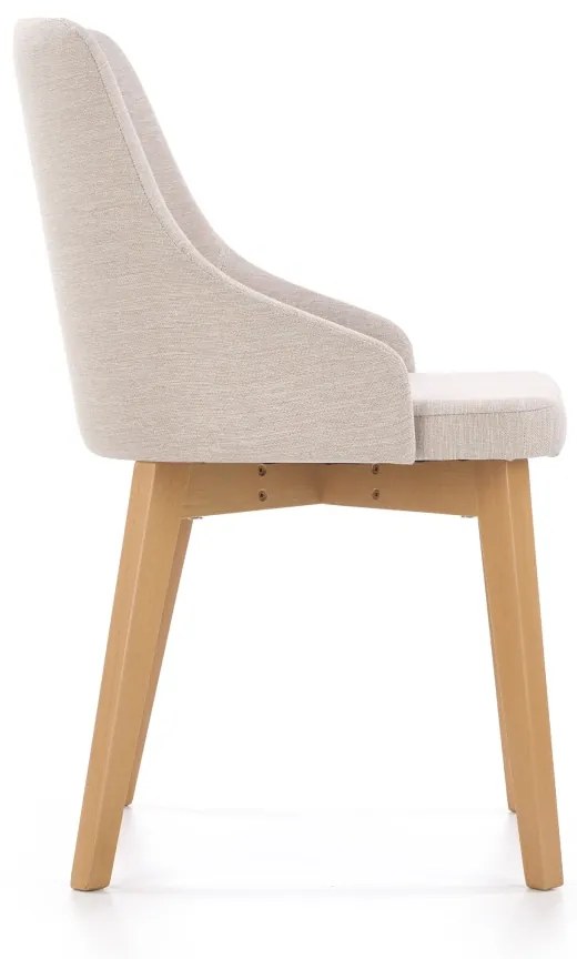 Scaun textil Toledo stejar miere/Inari22