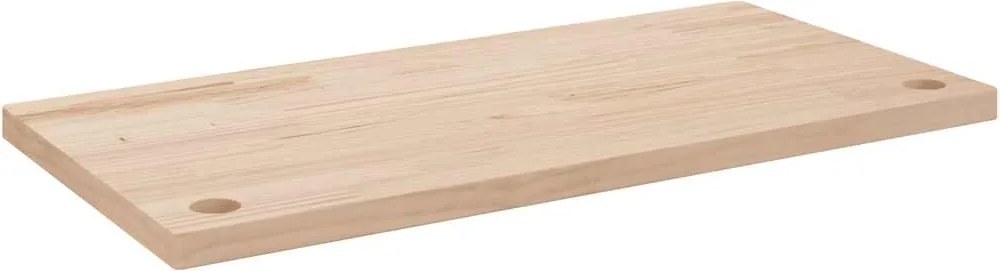 vidaXL Blat de birou, 80x40x2,5 cm, lemn masiv de pin