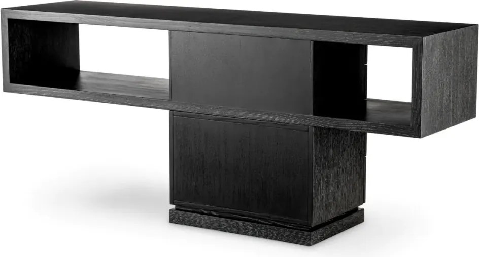 Consola LUX design modern Mantua, gri carbune