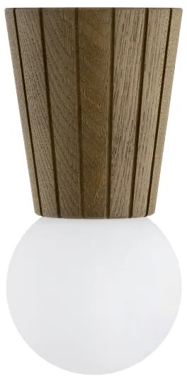 Argon 8974 - Plafonieră de baie VOLANTE 1xG9/6W/230V IP44 Ø 12 cm, maro