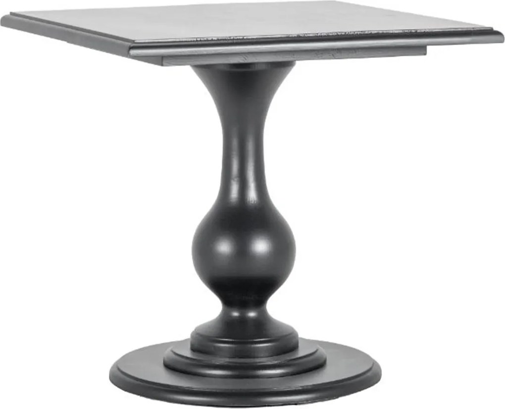 Masă lemn masiv dining Heritage Charlotte, 70 × 70 × 75 cm