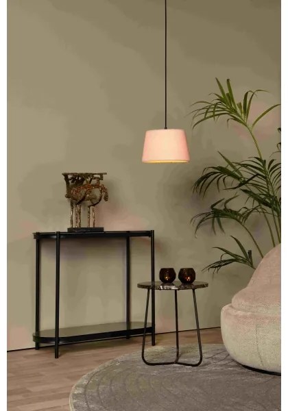 Lustră pe cablu Lucide 10416/01/66 WOOLLY 1xE27/60W/230V roz