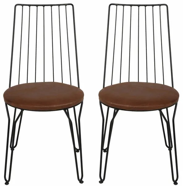 Set de scaune de sufragerie Ada Brown, 2 buc.