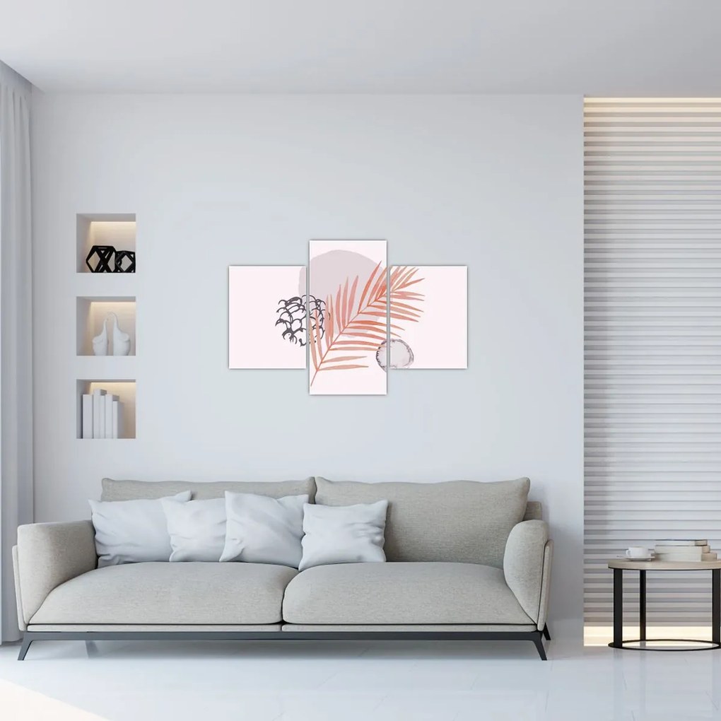 Tablou - Minimalism violet N⁰3 (90x60 cm)