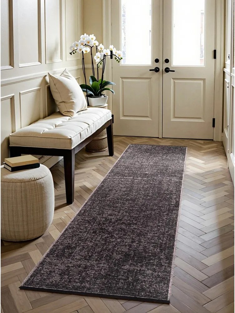 Covor tip traversă maro 80x250 cm Prisma – Elle Decoration