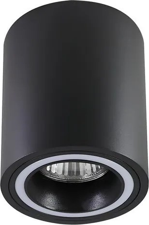 Spot aplicat tavan Kobald negru