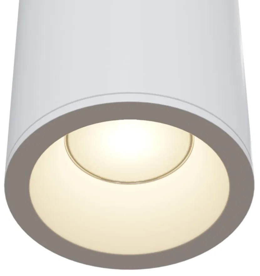 Spot aplicat, plafoniera pentru baie design modern IP65 Zoom alb 8,5cm