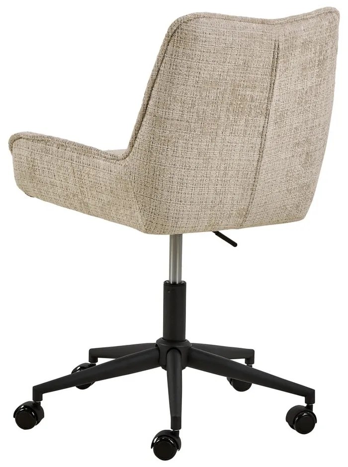 Scaun de birou bej Eddie – Actona