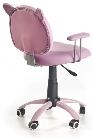 Scaun de birou CAT roz