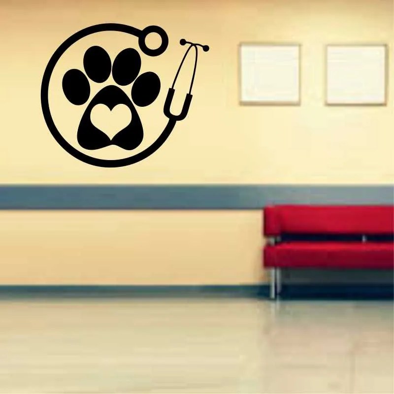 Sticker perete Clinica Veterinara 2